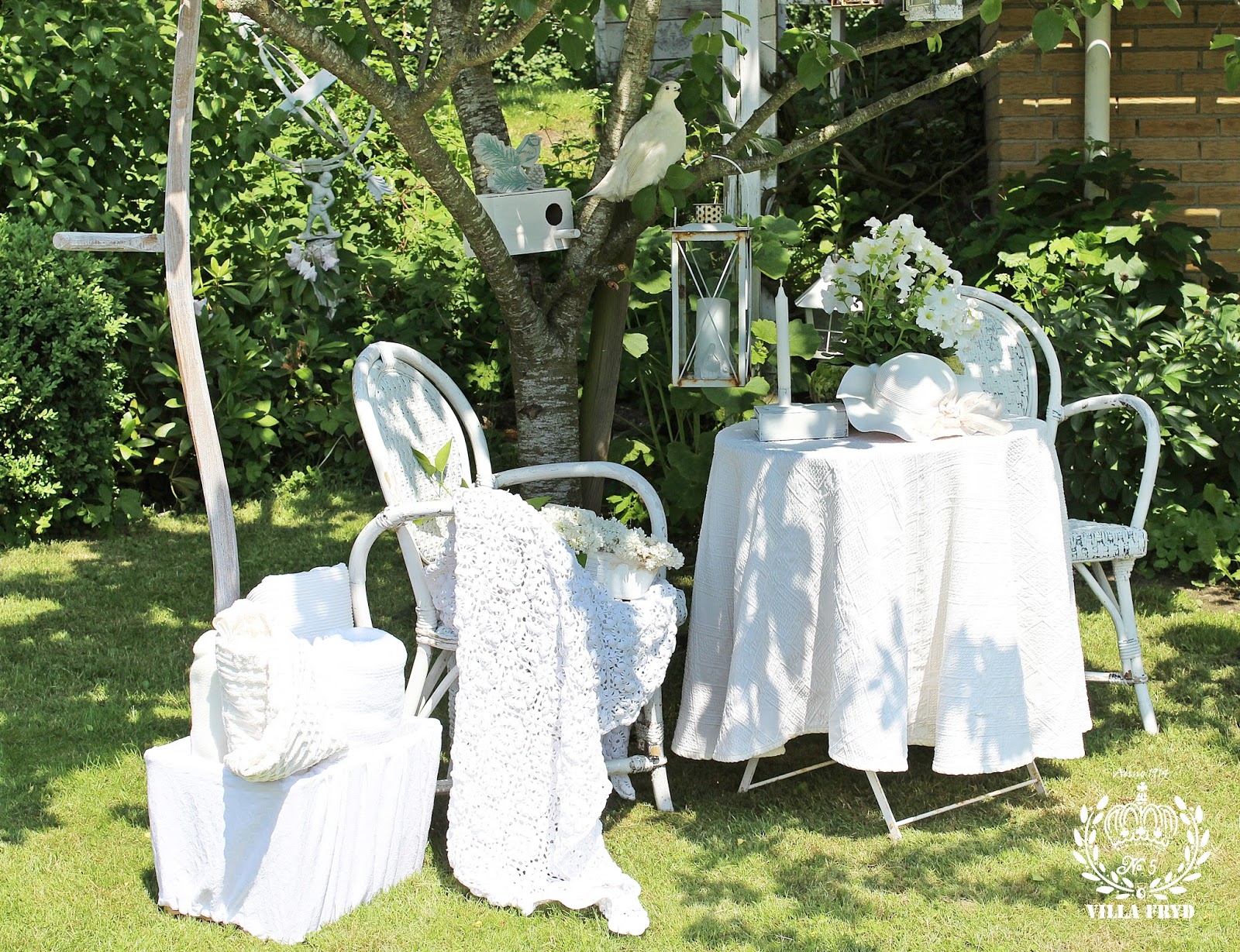 Hos villa fryd: bål plads