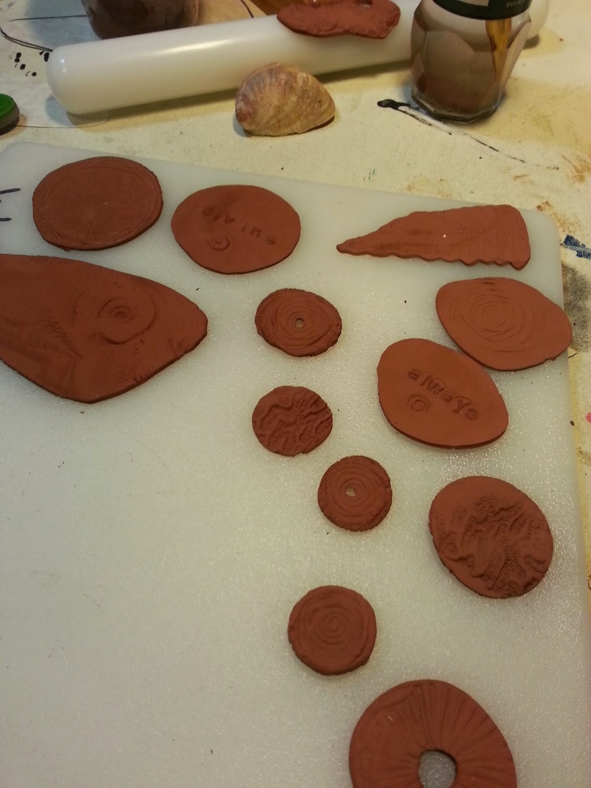 Love My Art Jewelry White Copper Clay A New Medium