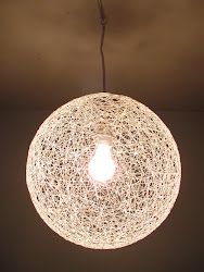 string chandelier diy tutorial yarn ball lights chandeliers balloons idea craft amazing easy crafts using into glue done re
