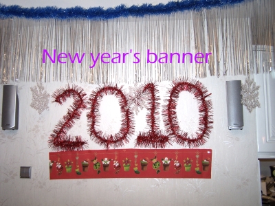 Tsetsgee: New year's decoration