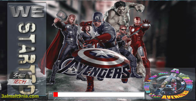 Windows XP The avengers - عالم التقنيه
