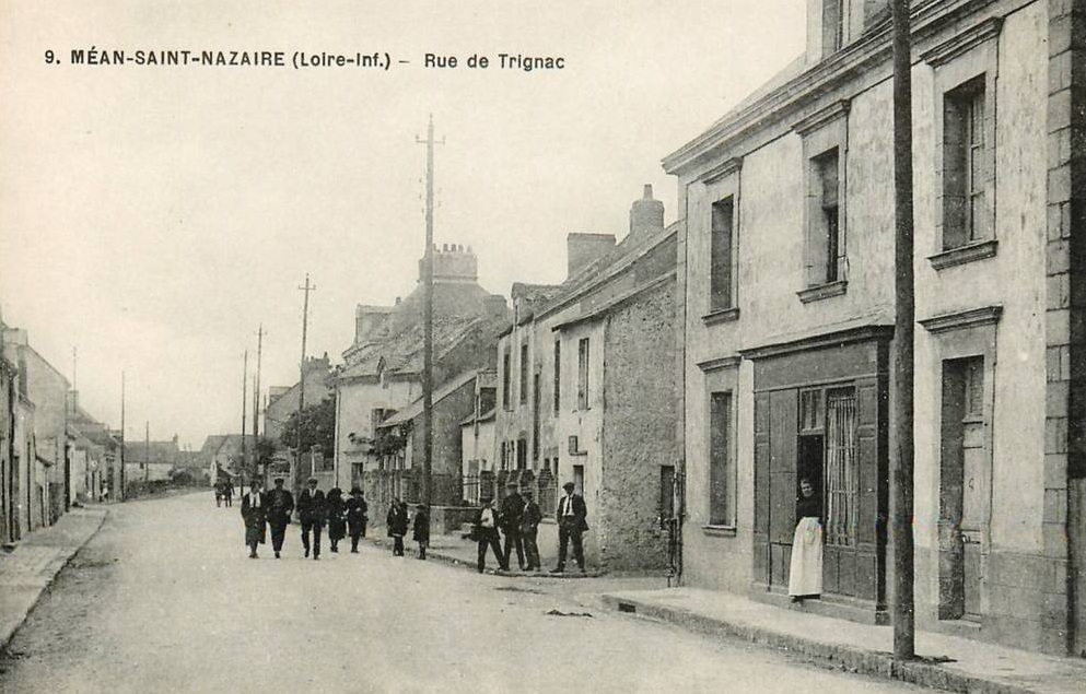 SAINTNAZAIRE la ville d'antan ST.NAZAIRE la rue de Trignac