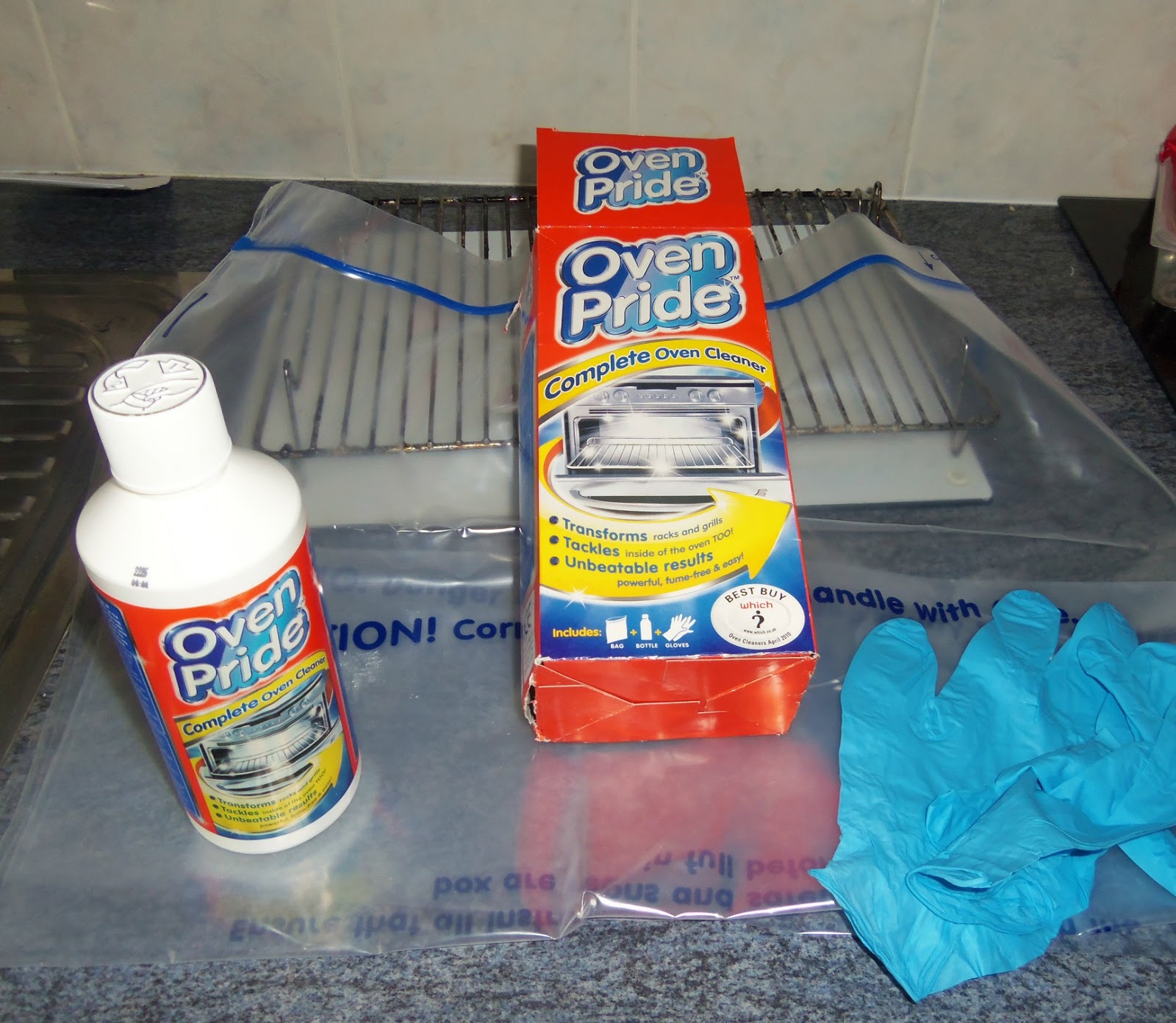 Fun as a Gran Oven Pride oven cleaner a review.