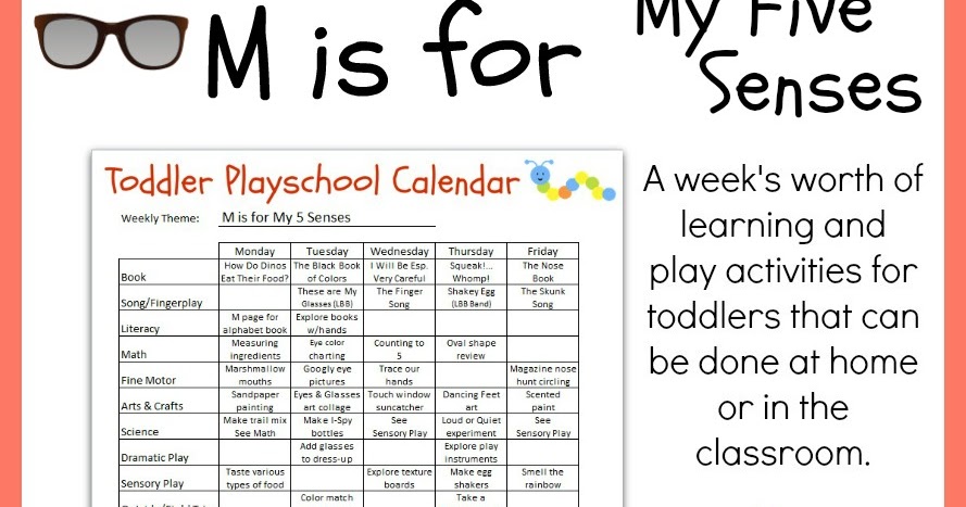 Creative USA: 5 senses lesson plans for toddlers