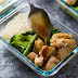 Honey Sesame Chicken Lunch Bowls #healthy #lunch