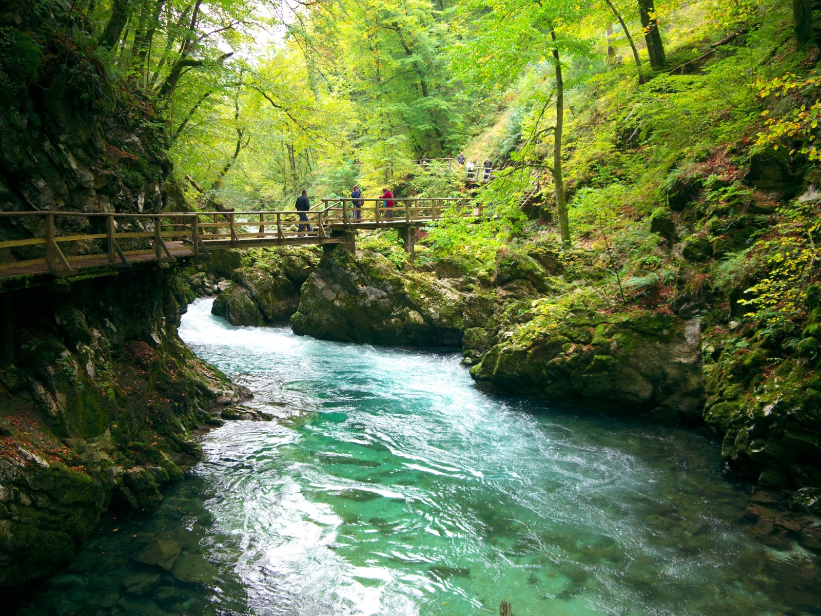 Slovenia itinerary ideas Vintgar Gorge