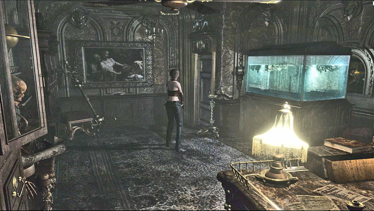 Resident Evil Code Veronica X Gold Key Room Picture Puzzle Guide 