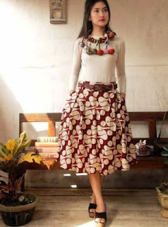 Model Baju Batik Pesta Model Baju Batik Pesta