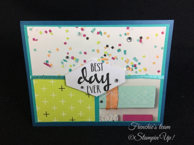 Petal Passion Memories and more, Frenchie Team, Stampin'Up!