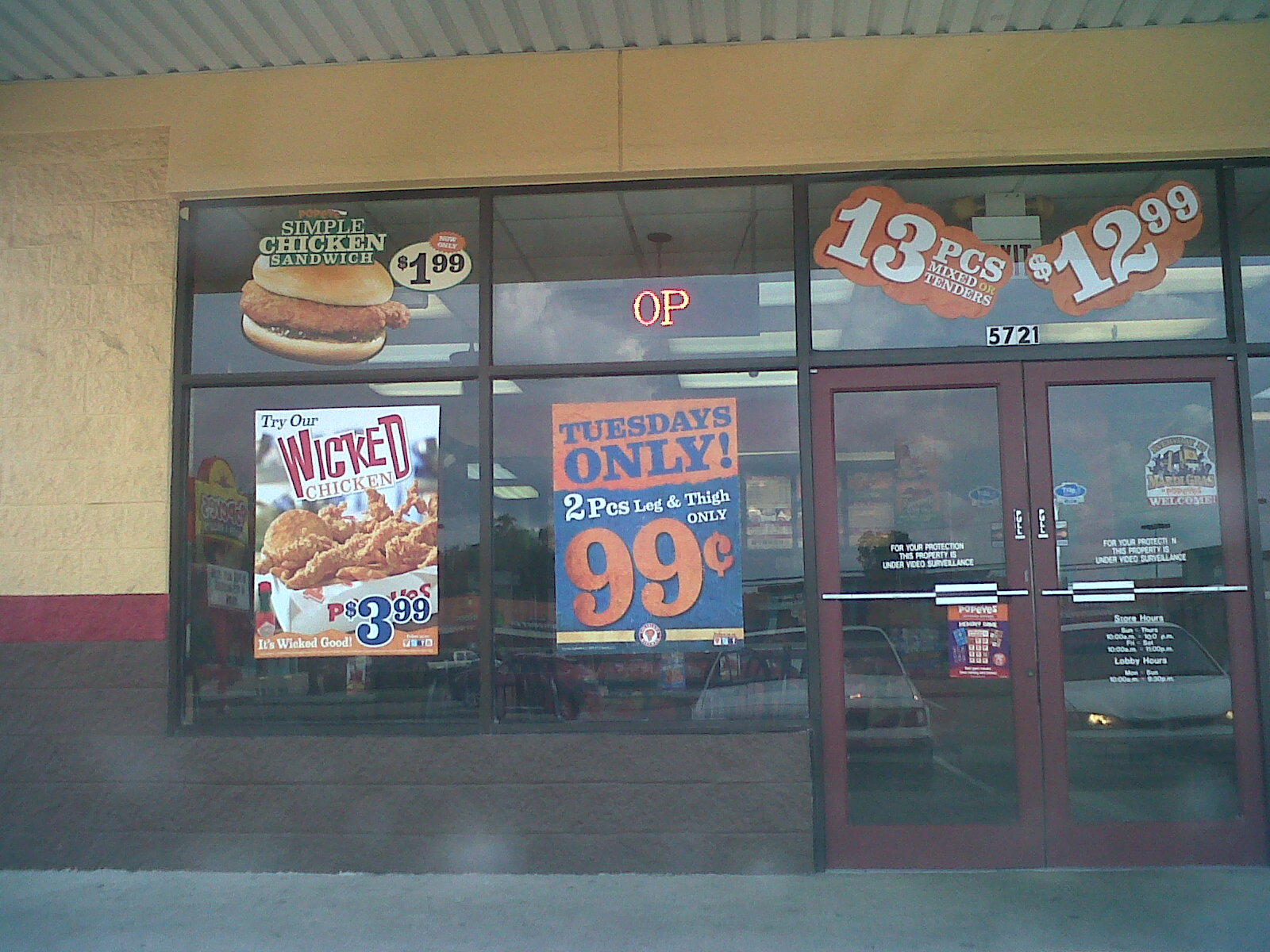 The Magic of Coupons Popeye's Chicken 99¢ Tuesday Special