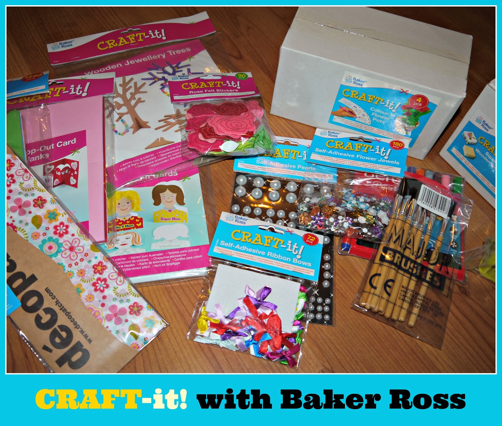 Inside the Wendy House Mother's Day Crafting with Baker Ross