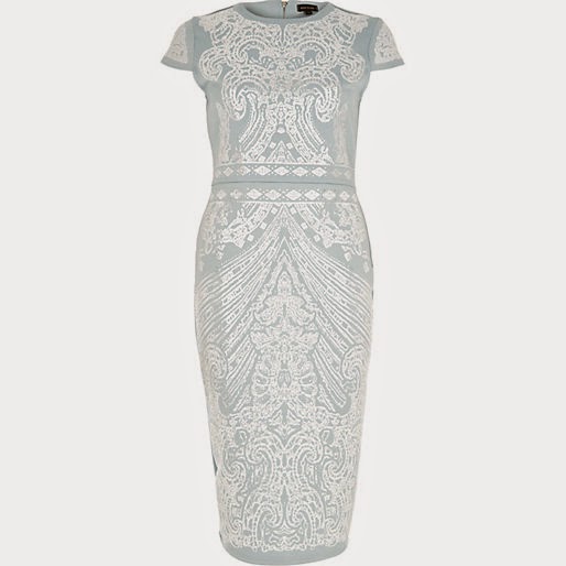river island blue and white dress, river island blue print dress, 