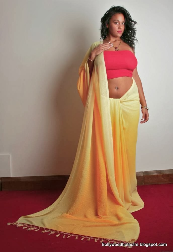Saree Drop By Hot Models Spicy Stills Bollywood Actress Spicy Stills