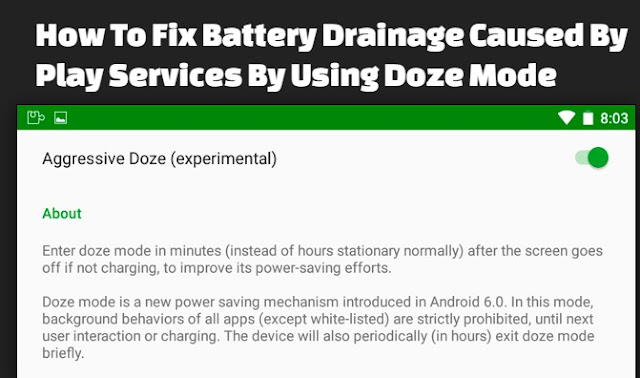 2020TECH: How To Fix Battery Drainage Caused By Play ...