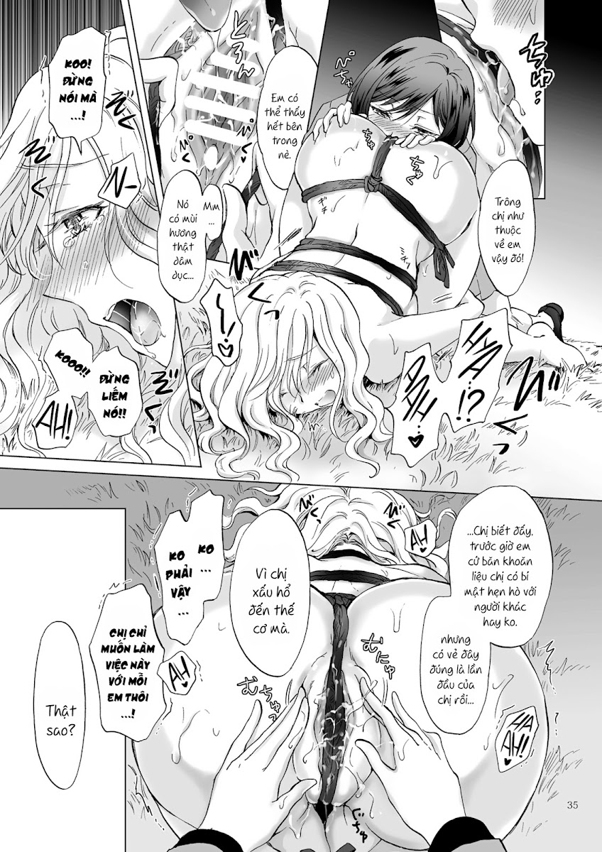HentaiVN.net - Ảnh 36 - Tuyển tập Yuri Oneshot - Chap 125: Kinbaku Date ~Toshishita Kanojo ni Shibararete~