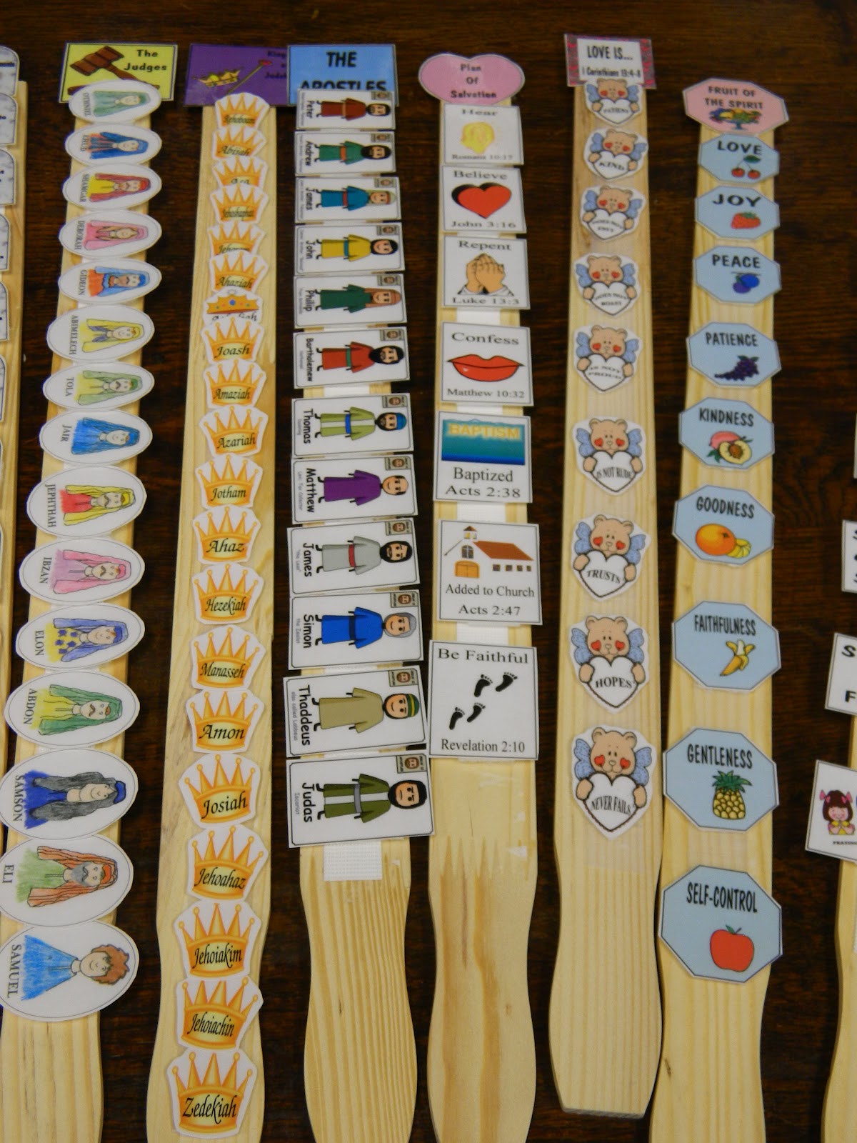 Hands On Bible Teacher Paint Paddles Turned Bible Facts Review Sticks!!!
