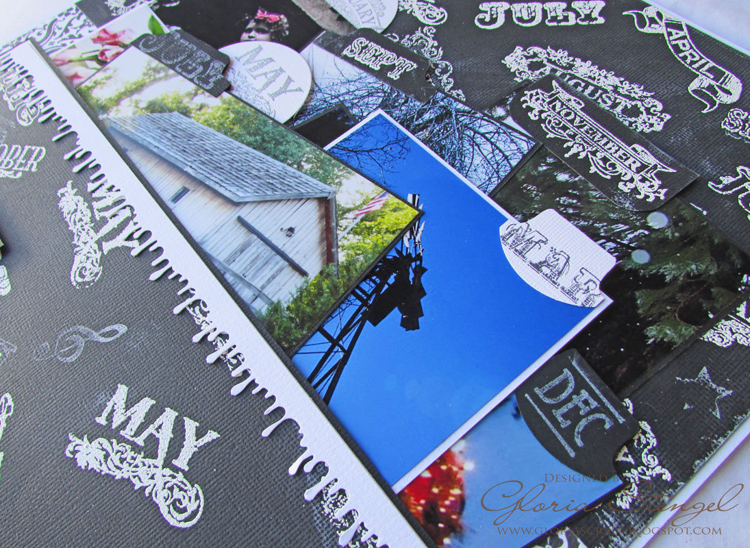 Scraps of Life Hampton Art Chalkboard Layout