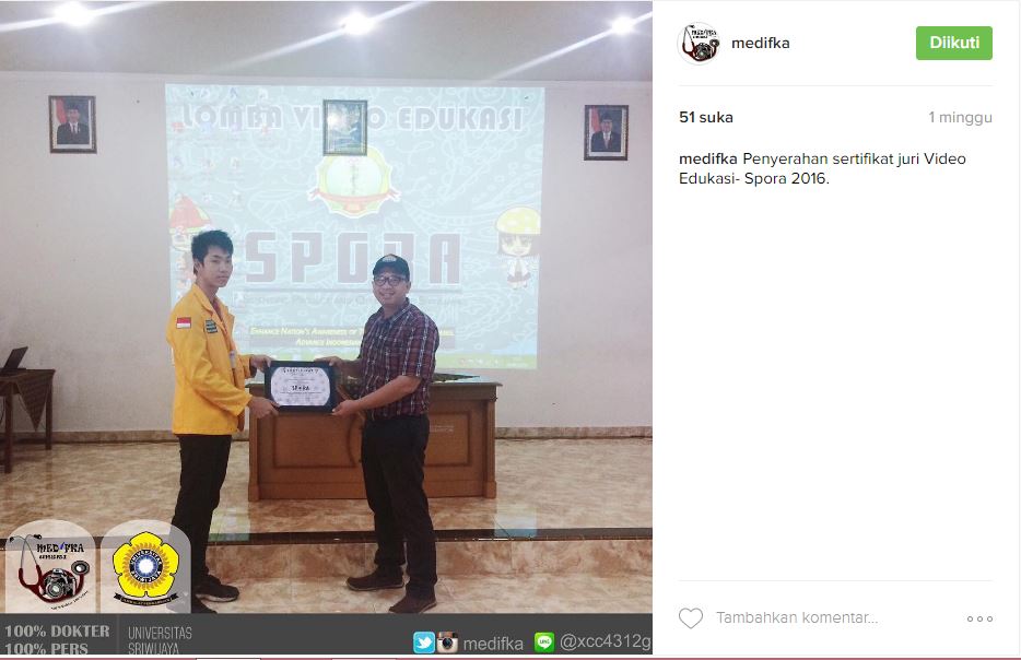 SPORA 2016 (instagram post+pemenang cabang lomba)