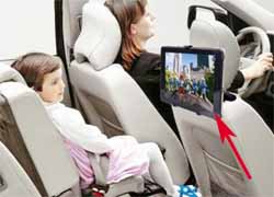 tablet jadi tv mobil