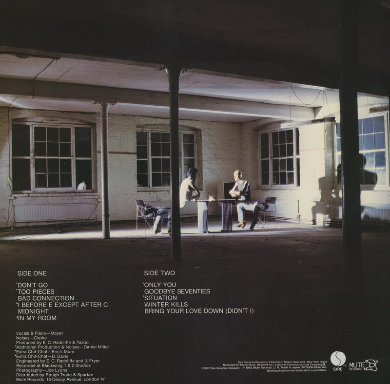 Yazoo - Upstairs At Erics Vinyl, LP, Album at Discogs