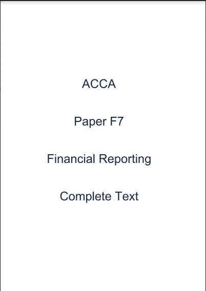 acca f7 study text pdf kaplan free download