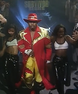 WWF / WWE SURVIVOR SERIES 1996: Flash Funk (formerly 2 Cold Scorpio) made his debut