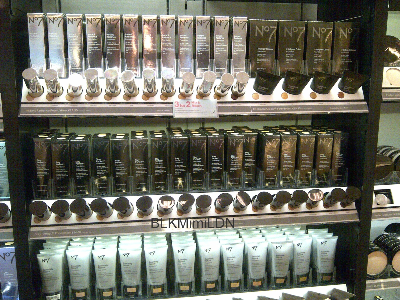 BLKMimiLDN Boots No.7 Foundation Match Made Service