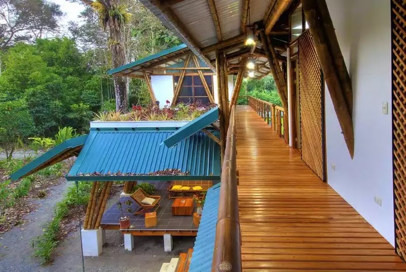 TFQ architects Konstruksi bambu untuk bangunan  rumah  
