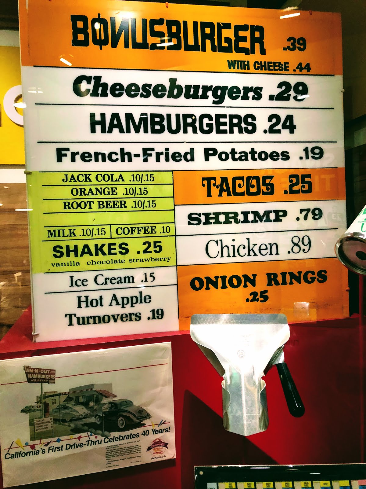 JackintheBox Drive Through Menu Sign Smithsonian, 46 OFF