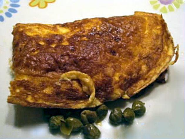 Seks omelette by Laka kuharica: ancient recipe for aphrodisiac omelette.  