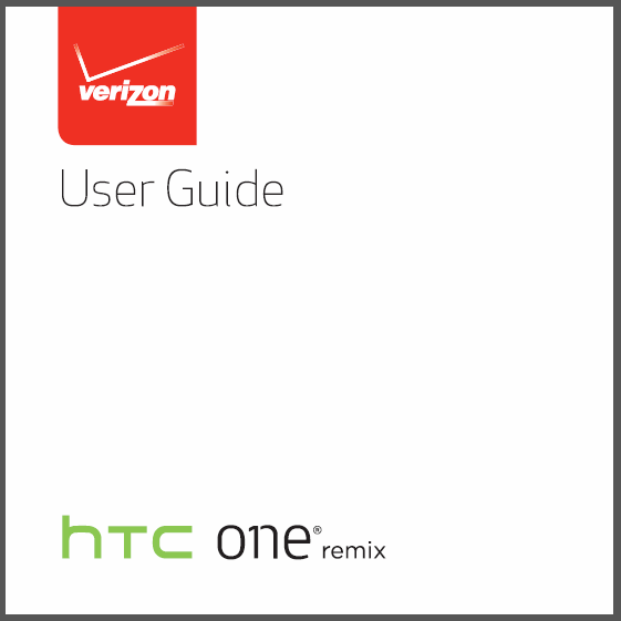 HTC One Remix Manual (Verizon)