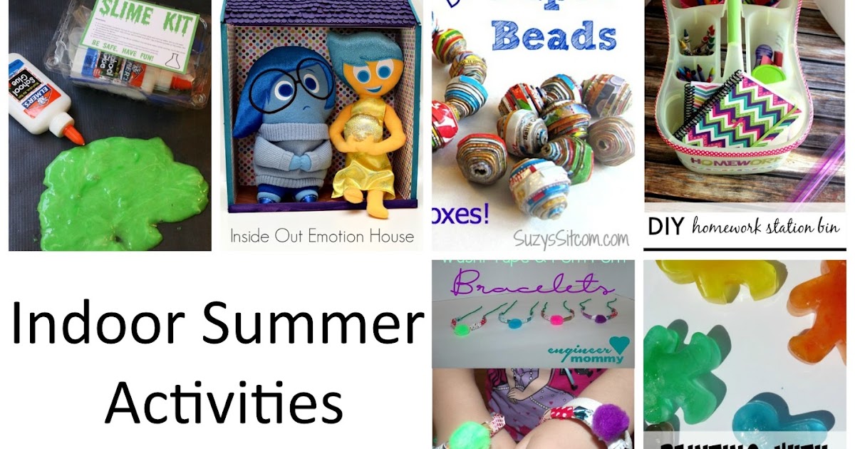 Pieces by polly indoor summer activities for kids and the weekly block 