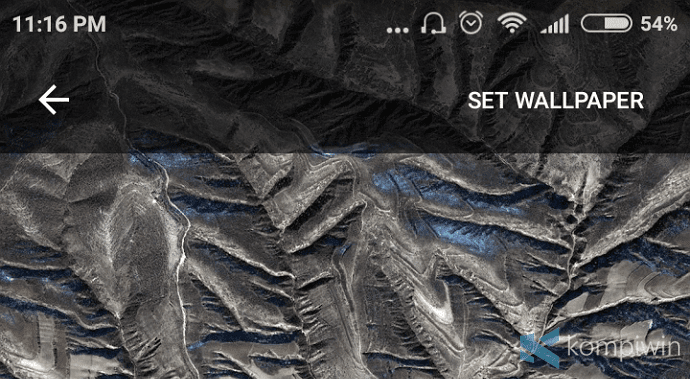 cara ganti wallpaper secara otomatis di android