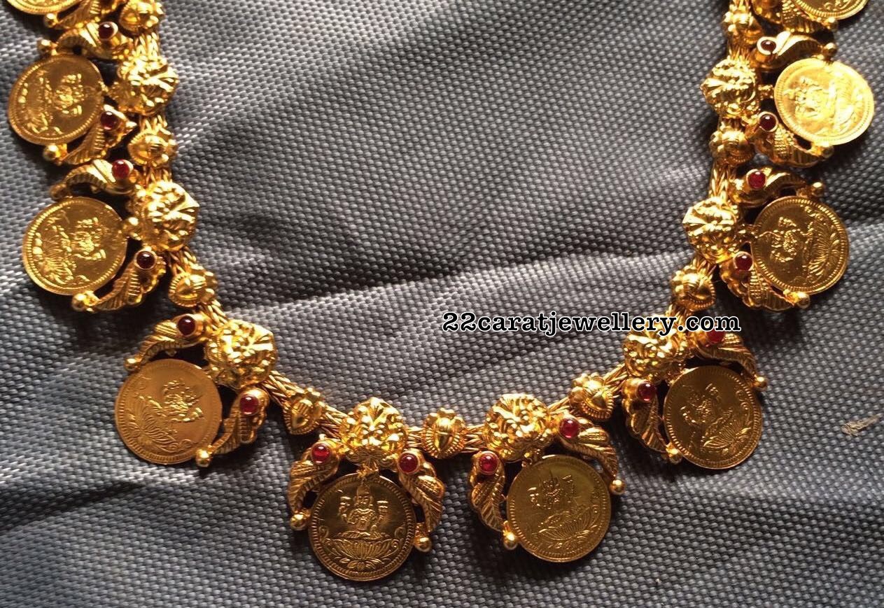 kasu mala with stones