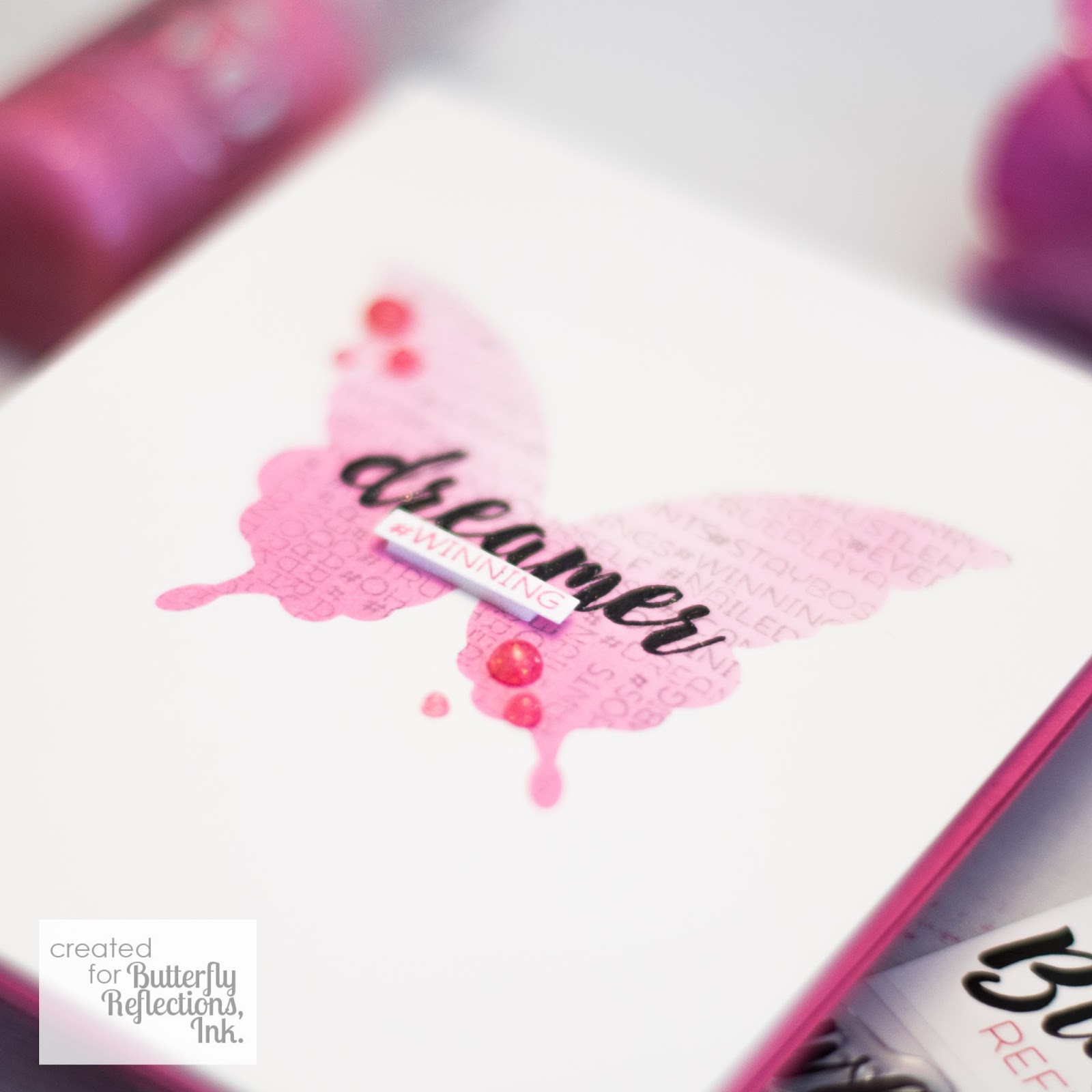 Butterfly Reflections, Ink. Hashtag Winning