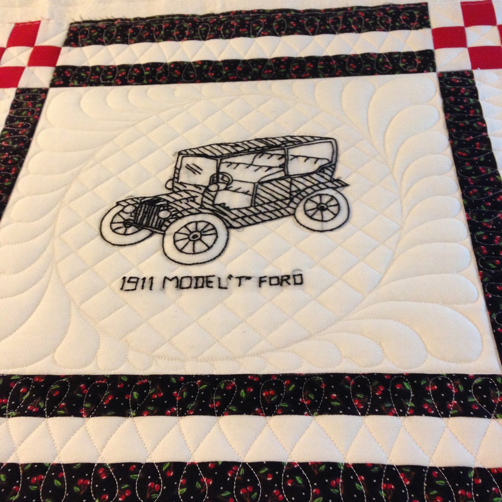 Karen's Sewing Room Antique Cars Quilt