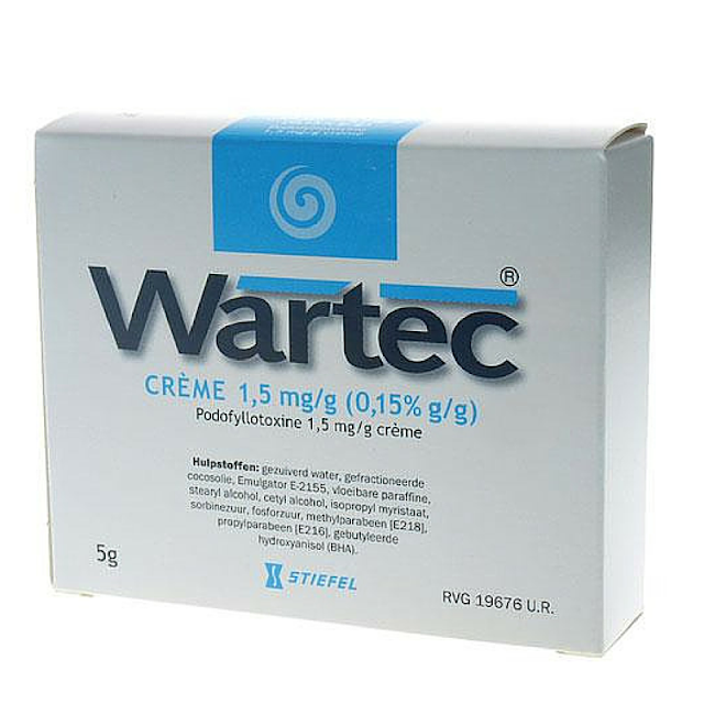 Wartec® (podofilotoxina)