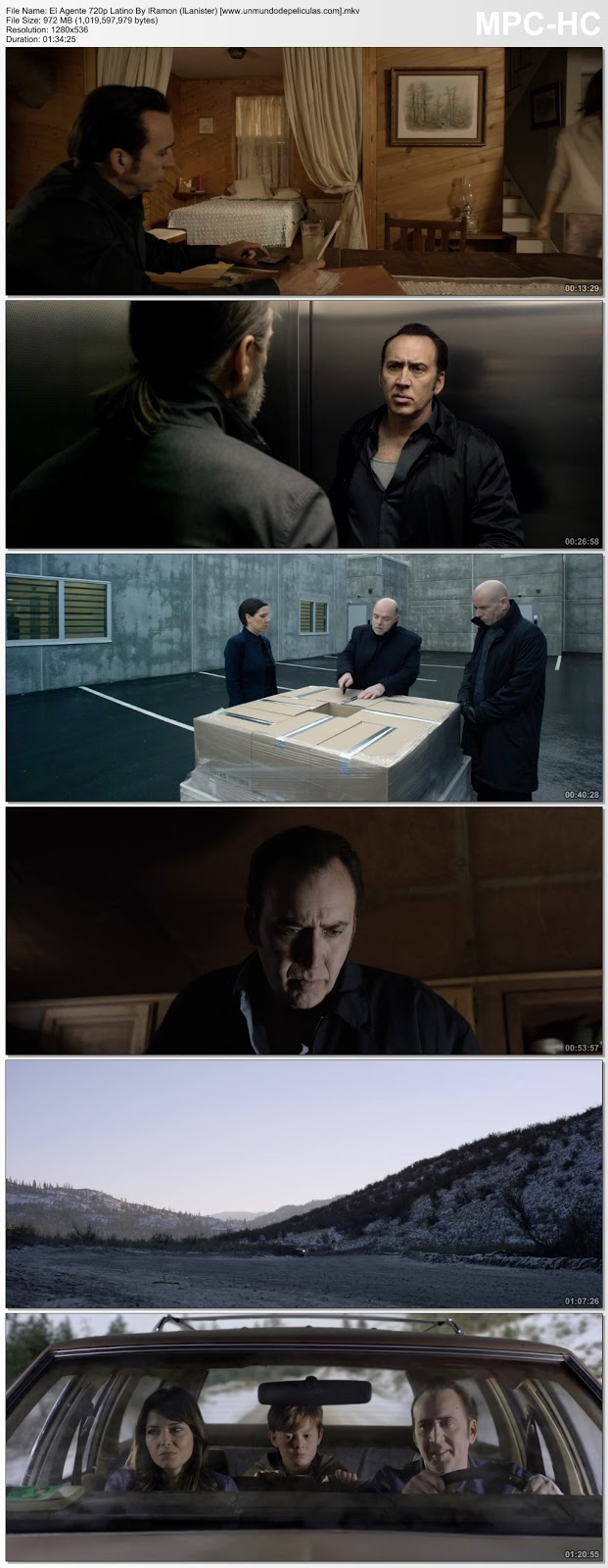 Capturas de la película.