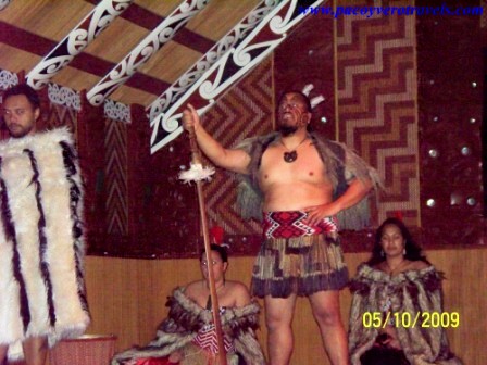 Te Puia Nueva Zelanda Espectaculo cultural Maori
