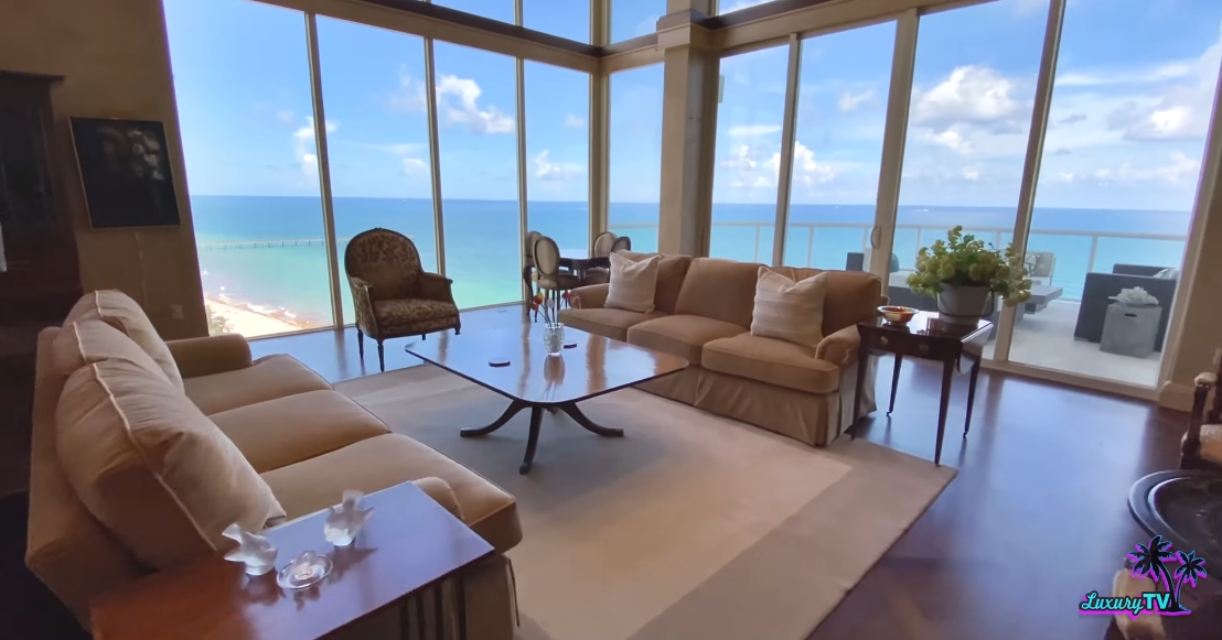 34 Photos vs. 6051 N Ocean Dr PH 5, Hollywood, FL Interior Design Luxury Penthouse Tour