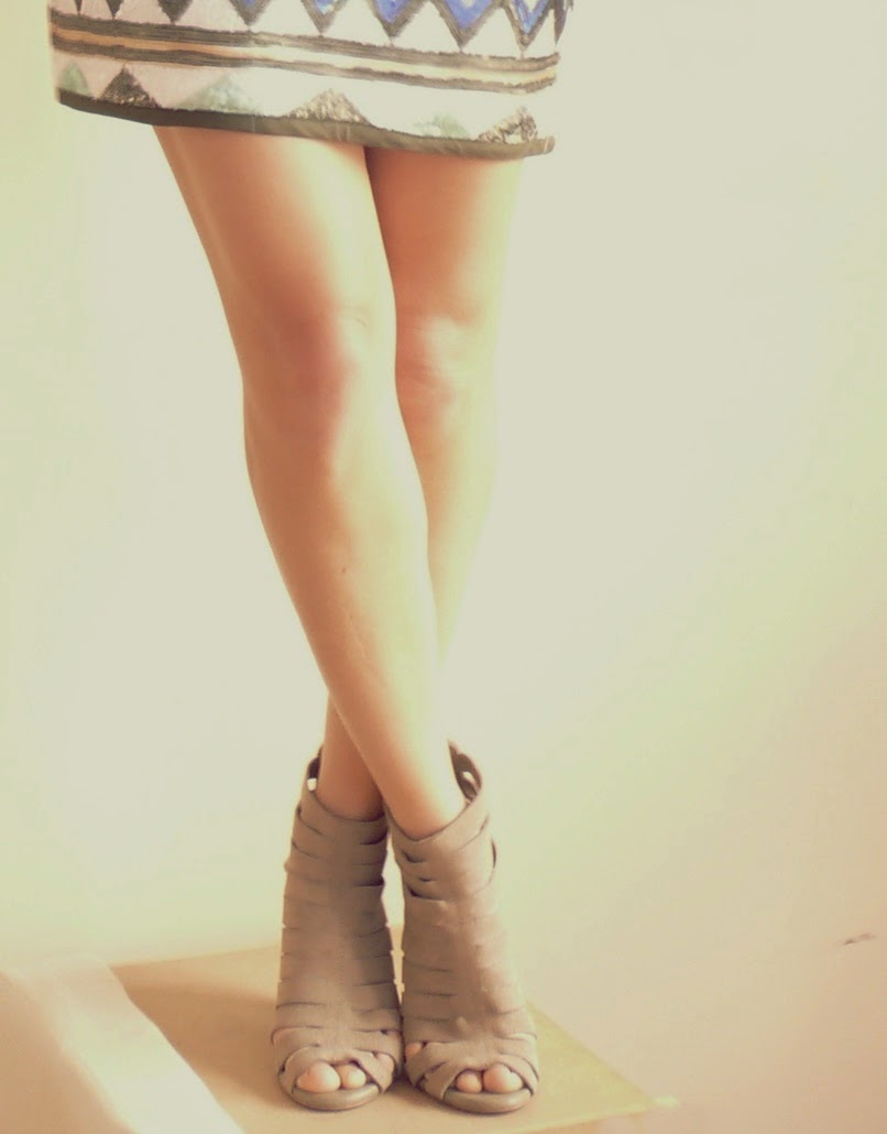 stilettos color camel
