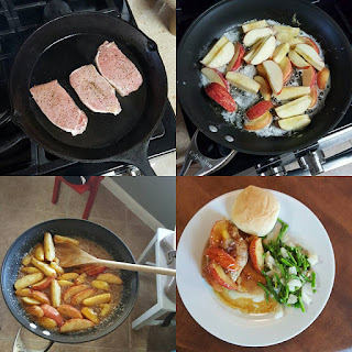 Pork Chops with Caramel Apples Pork Chops with Caramel Apples