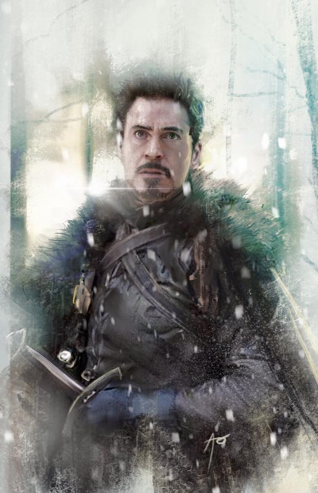 Avengers Tony Stark In Gameofthrones Fanart