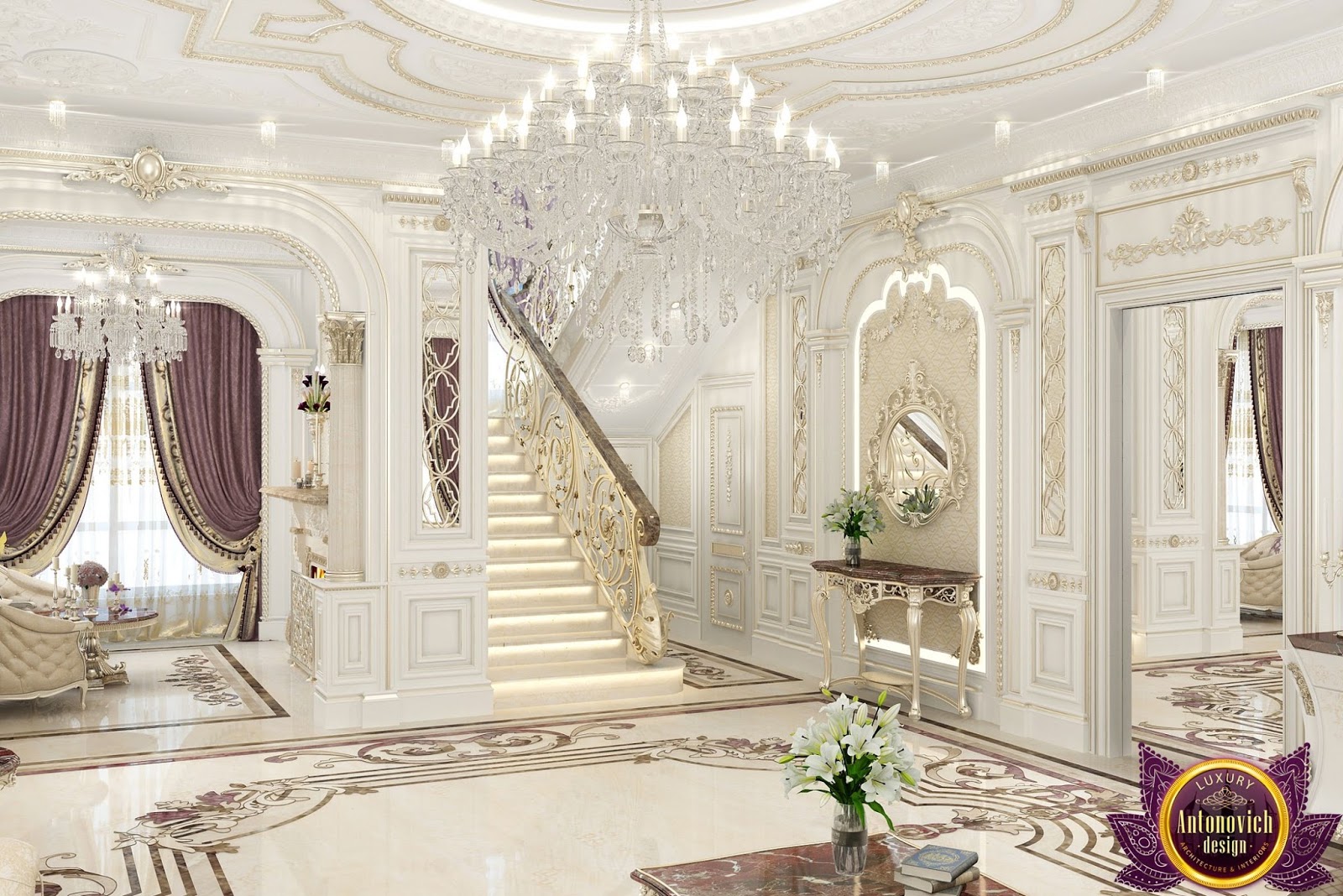 LUXURY ANTONOVICH DESIGN UAE: Most beautiful house Interiors from