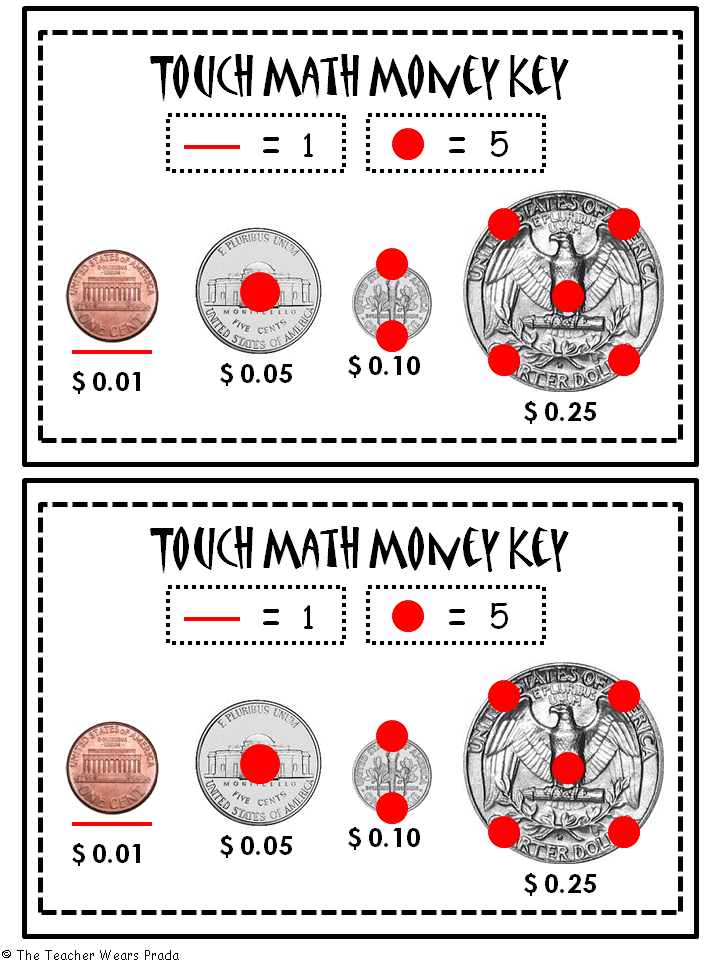 Touch Math Money