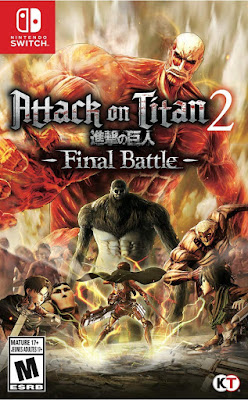 Attack On Titan 2 Final Battle Game Cover Nintendo Switch