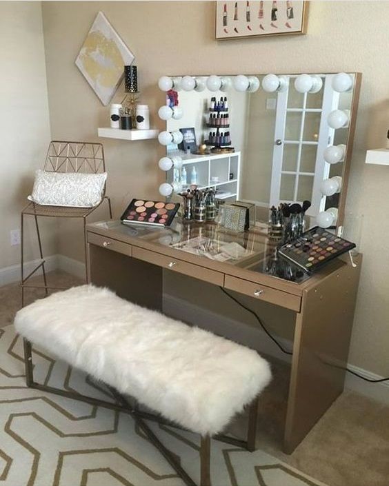 best 50 makeup room designs ideas tables and organization tips 2019