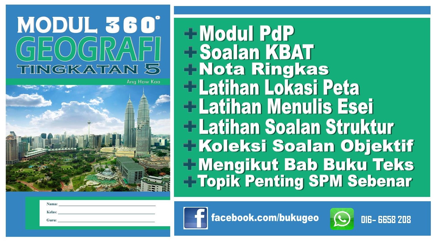 Buku GEOGRAFI Modul Geografi Tingkatan 5