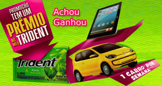 Achei Pen Drive Trident promoção 2014