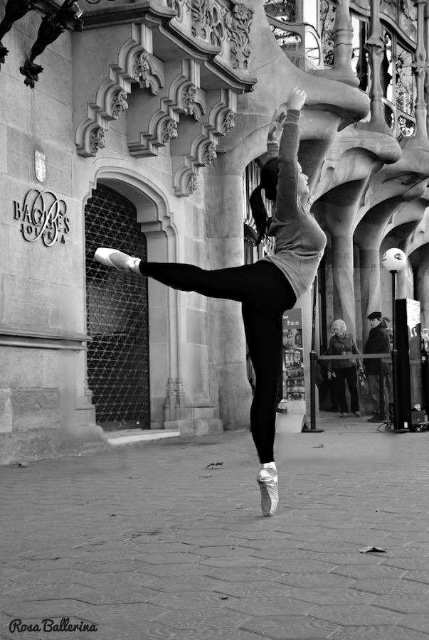 fotografía de ballet en exteriores barcelona
